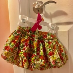 Oilily bubble skirt size 12M/74